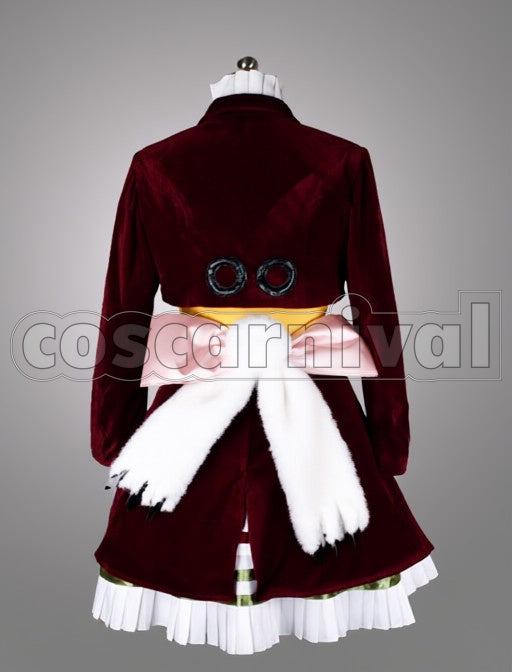 Lucky Rabbit cosplay costume from Alice: Madness Returns, back view