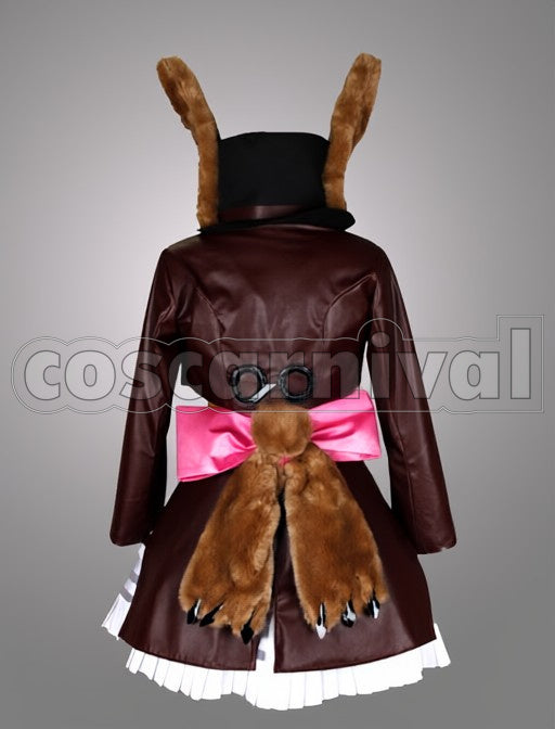 Lucky Rabbit cosplay costume from Alice: Madness Returns, back view