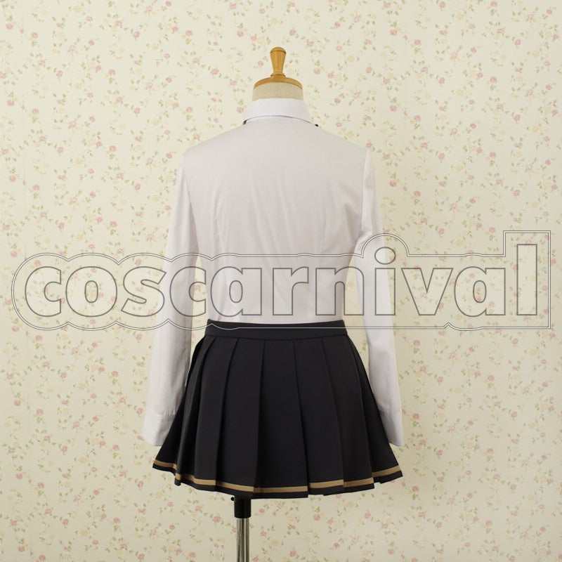 SS+ plus Kibitsuhigashi High School Girls cosplay costume from Amagami, back view 3