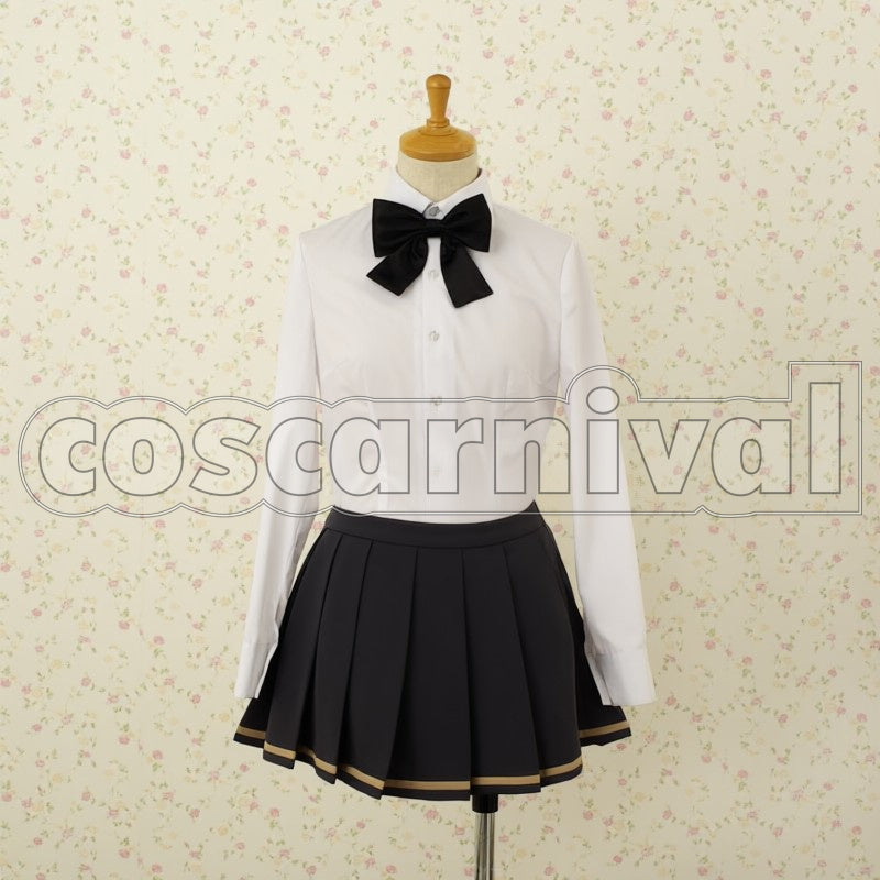 SS+ plus Kibitsuhigashi High School Girls cosplay costume from Amagami, front view 4