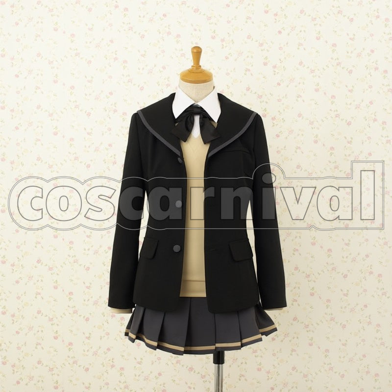 SS+ plus Kibitsuhigashi High School Girls cosplay costume from Amagami, front view