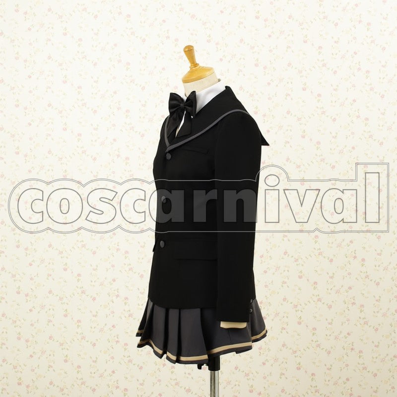 SS+ plus Kibitsuhigashi High School Girls cosplay costume from Amagami, side view