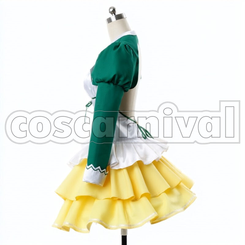 kobori cosplay costume from Amagi Brilliant Park, side view