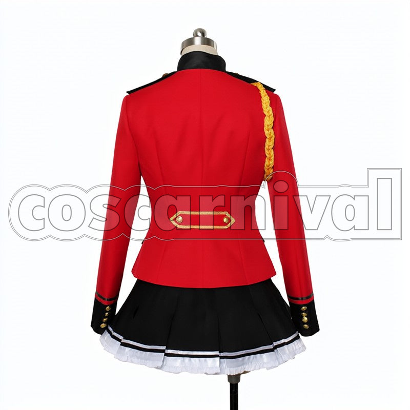 Isuzu Sento cosplay costume from Amagi Brilliant Park, back view