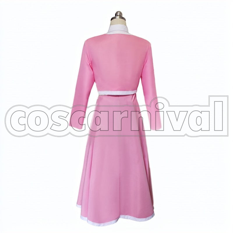 Hikari Kohinata cosplay costume from amanchu!, back view