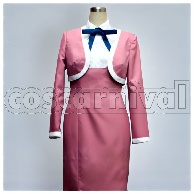 Kohinata, Futaba Ooki Yumegaoka High School Girls' Uniform Cosplay cosplay costume from Amanchu! Hikari, front view 1