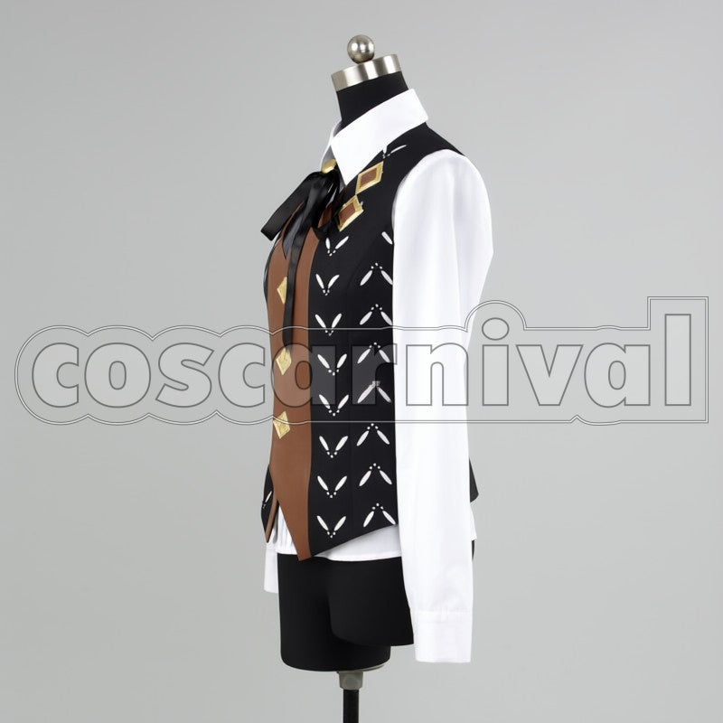 Sheep Toma Ikki ver cosplay costume from Amnesia Maid of, side view 3