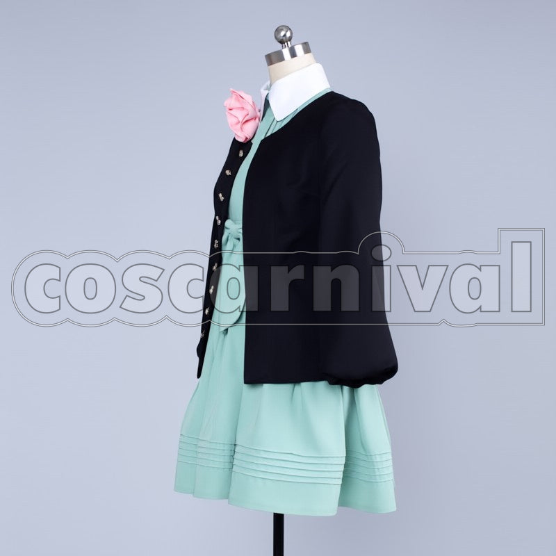 Protagonist cosplay costume from Amnesia, side view 2