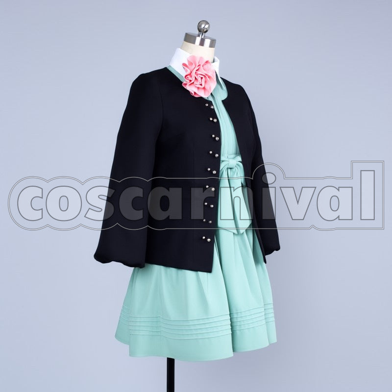 Protagonist cosplay costume from Amnesia, side view 3