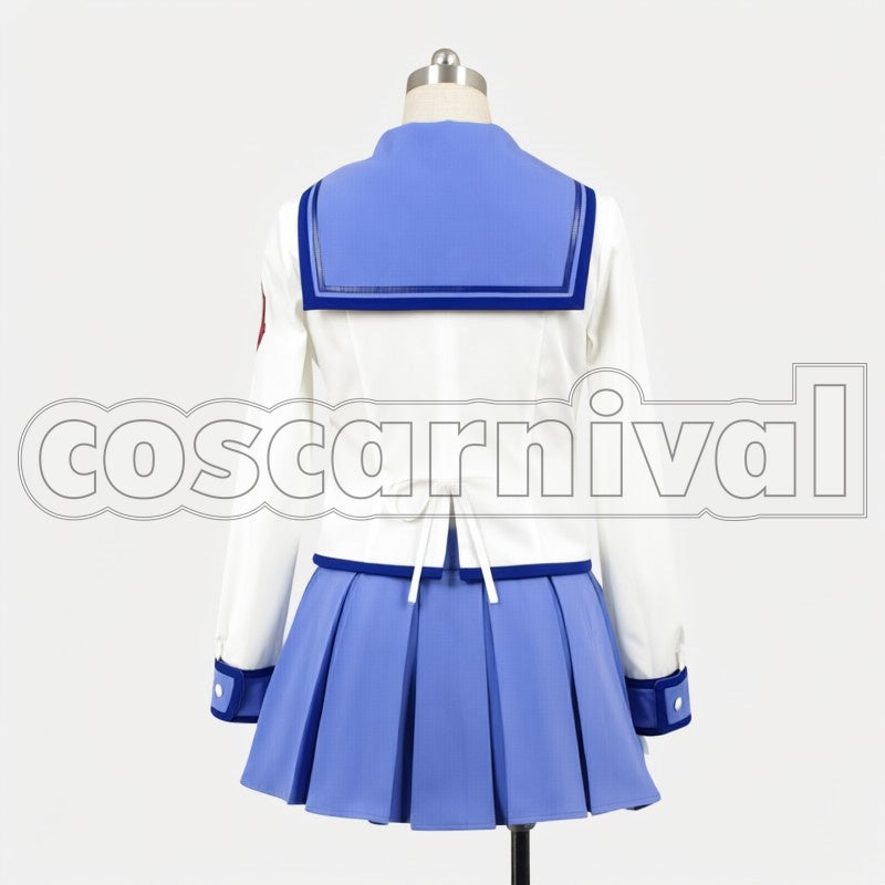 SSS cosplay costume from Angel Beats!, back view