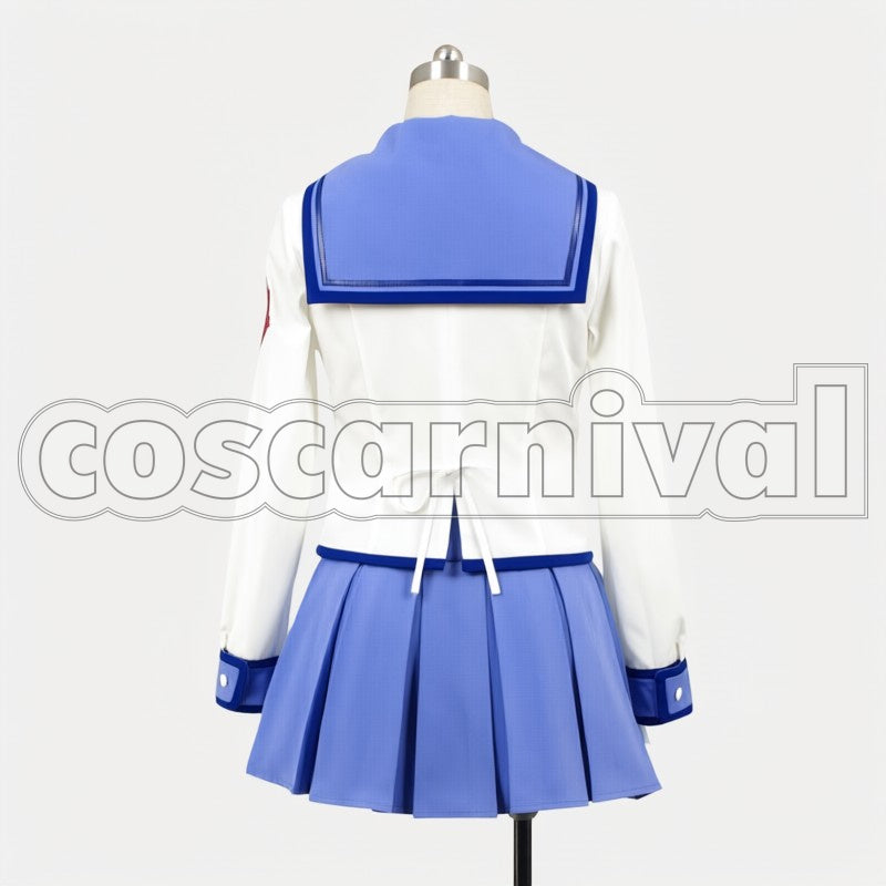SSS cosplay costume from Angel Beats!, back view