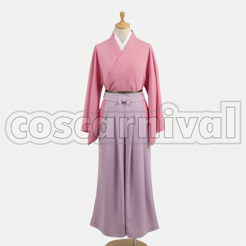 Chizuru Yukimura cosplay costume from Hakuoki, front view