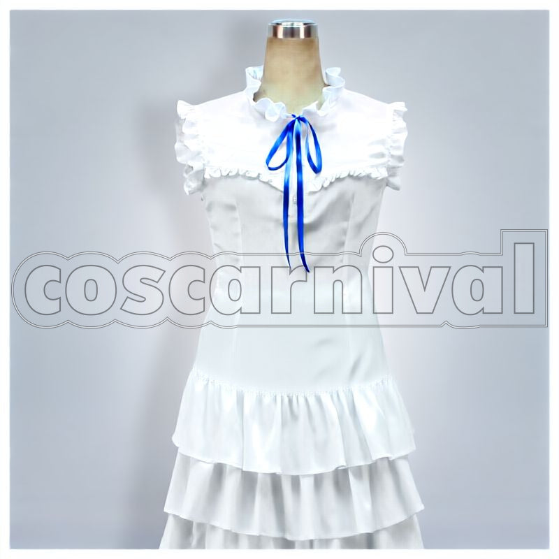 Flower We Saw That Day Meiko "Menma" Honma One-Piece Dress Cosplay cosplay costume from Anohana: The, front view 1