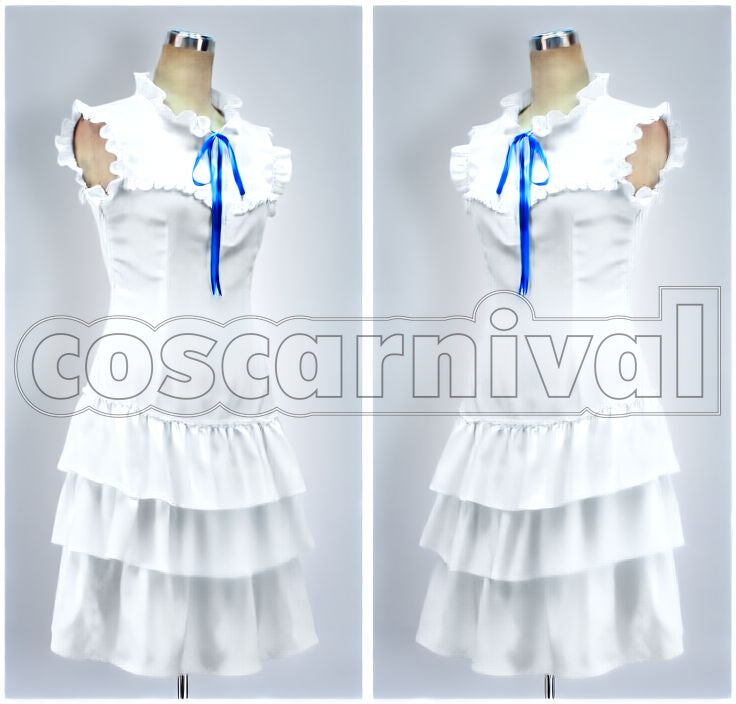 Flower We Saw That Day Meiko "Menma" Honma One-Piece Dress Cosplay cosplay costume from Anohana: The, front view 2