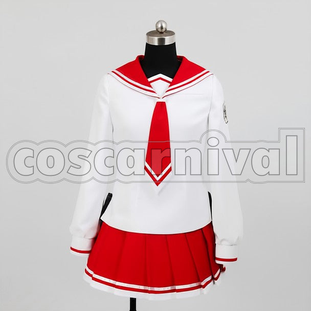 Aria the Scarlet Ammo cosplay costume, front view