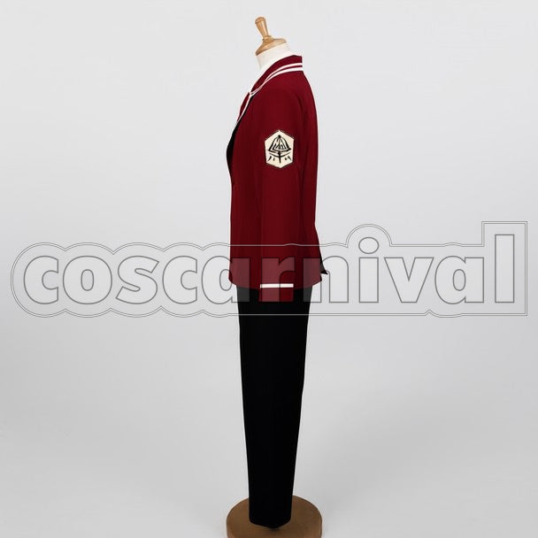 Ammo Kinji Toyama cosplay costume from Aria the Scarlet, side view
