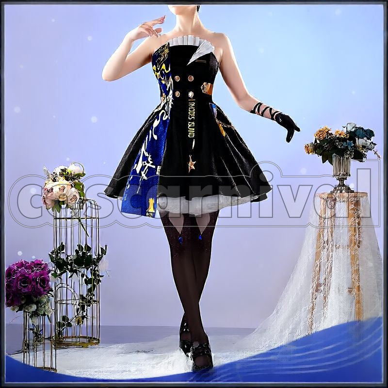 Amiya Ambience Synesthesia 2024: RES:Souvenance Cosplay cosplay costume from Arknights, res souvenance 9573 front view 3