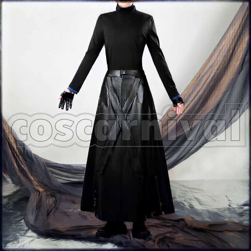 Andoain Martyr Cosplay cosplay costume from Arknights, front view 4