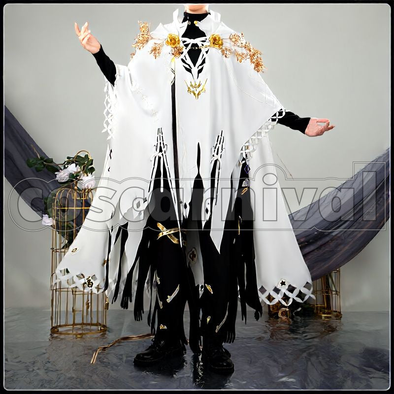 Andoain Martyr Nurse Cosplay cosplay costume from Arknights, front view 2
