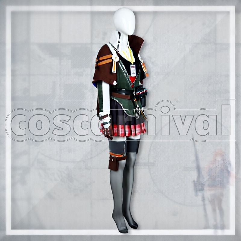 Bagpipe Cosplay cosplay costume from Arknights, side view