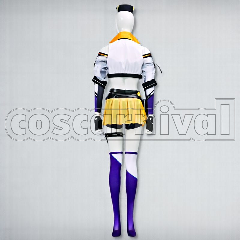 Bagpipe Queen No. 1 Race Queen Cosplay cosplay costume from Arknights, race queen 10134 back view 1