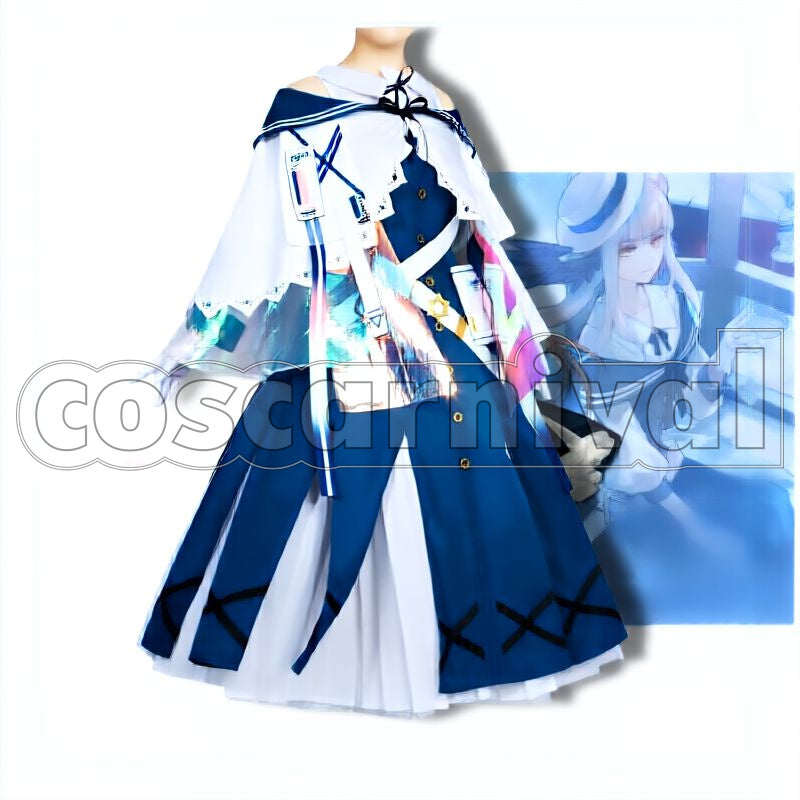 Ceylon Medic Cosplay cosplay costume from Arknights, front view 3