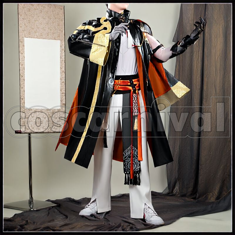 Chongyue Cosplay cosplay costume from Arknights, front view 3