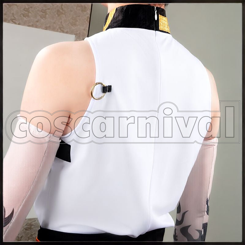 Chongyue Cosplay cosplay costume from Arknights, back view 3