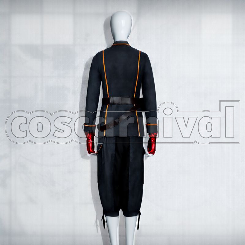 Courier Vanguard Cosplay cosplay costume from Arknights, back view 2
