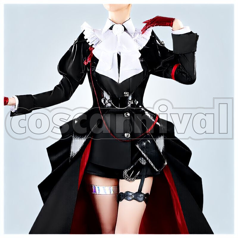 Entelechia Cosplay cosplay costume from Arknights, front view 1