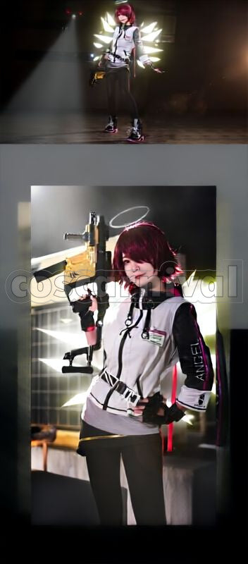 Exusiai Cosplay cosplay costume from Arknights, front view 3
