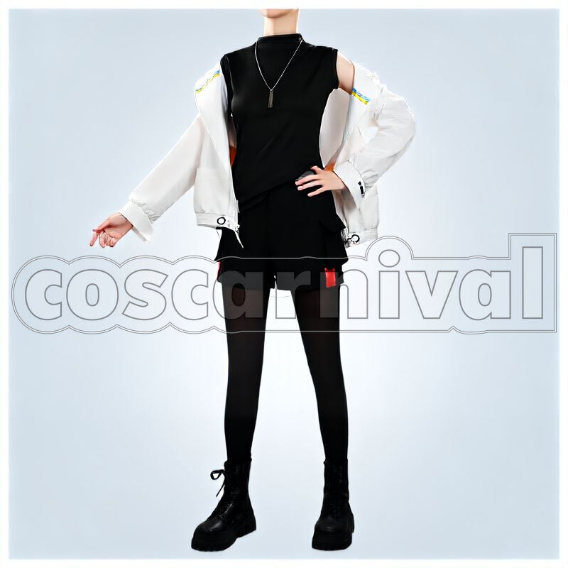Exusiai Casual Clothes Cosplay cosplay costume from Arknights, front view 1