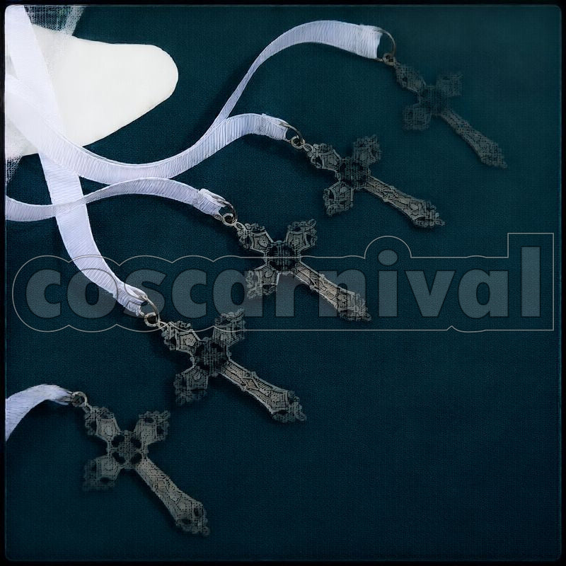Fiammetta Judgment Day Cosplay cosplay costume from Arknights, accessory set view 2