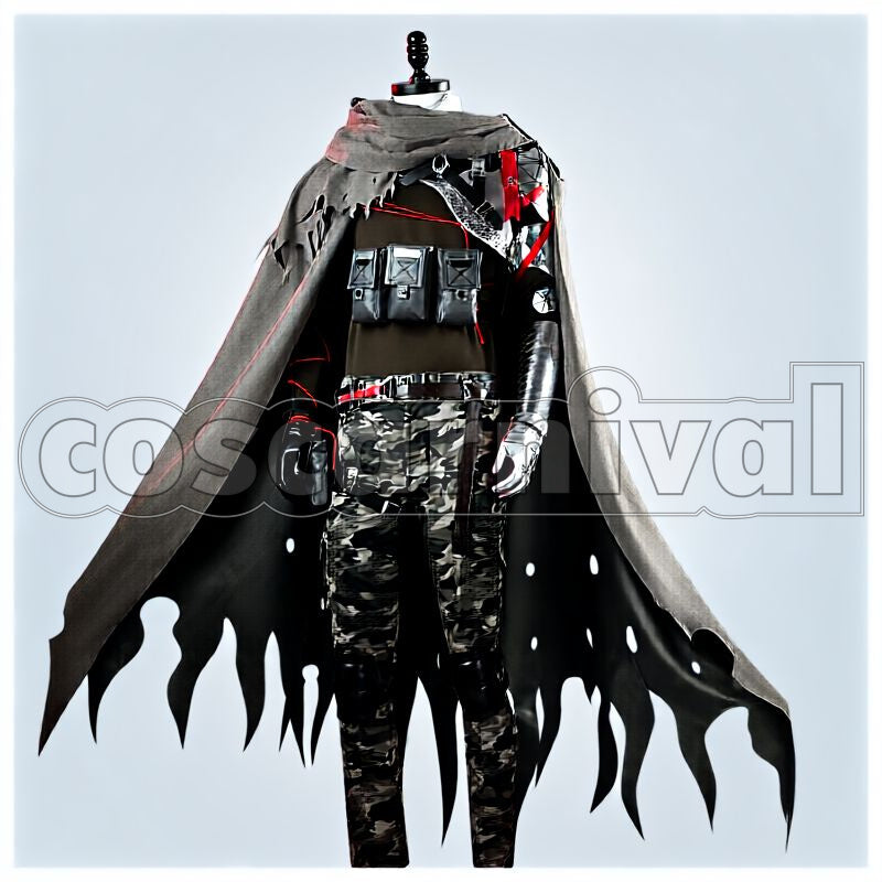 Hoederer Cosplay cosplay costume from Arknights, front view 1