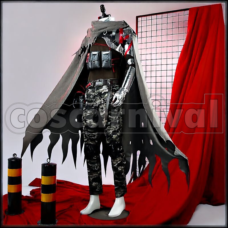 Hoederer Cosplay cosplay costume from Arknights, front view 3