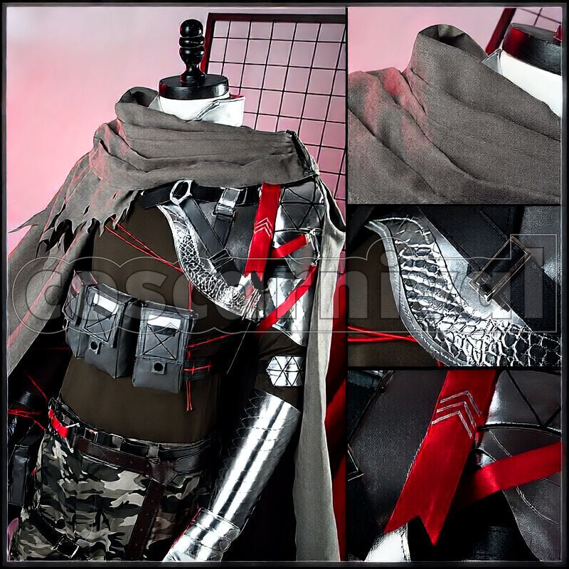 Hoederer Cosplay cosplay costume from Arknights, detail-1