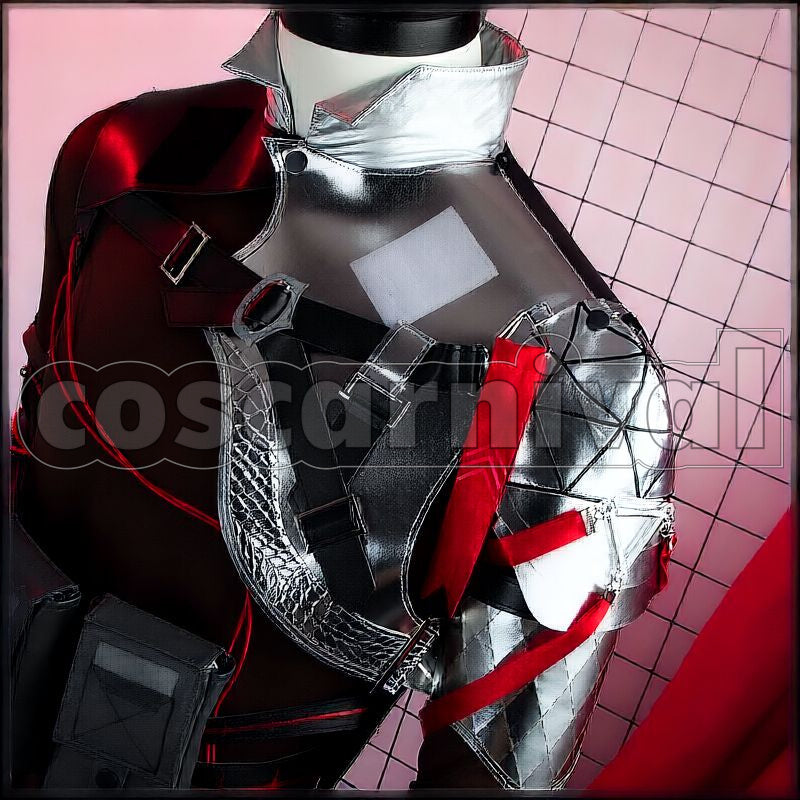 Hoederer Cosplay cosplay costume from Arknights, front view 6