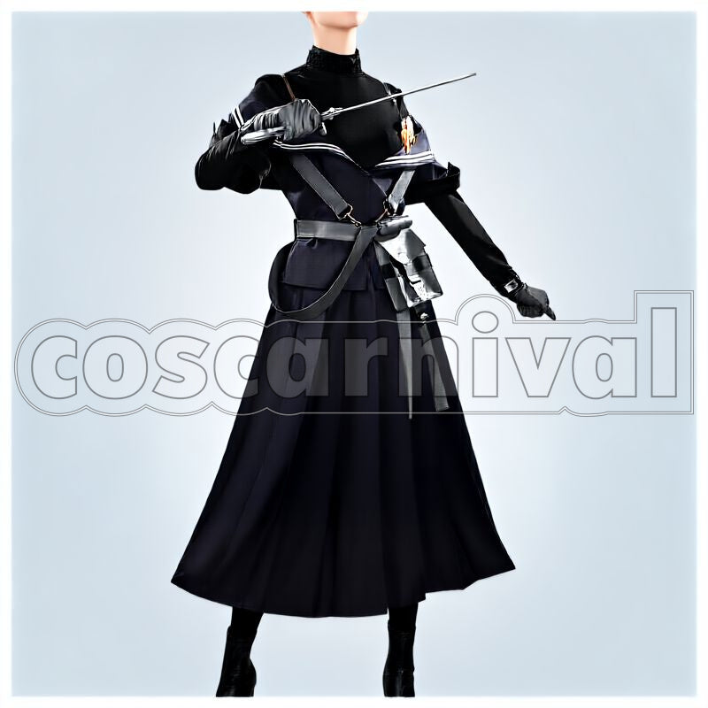 Irene The Adjudicatrix and Her Resolve Cosplay cosplay costume from Arknights, front view 1