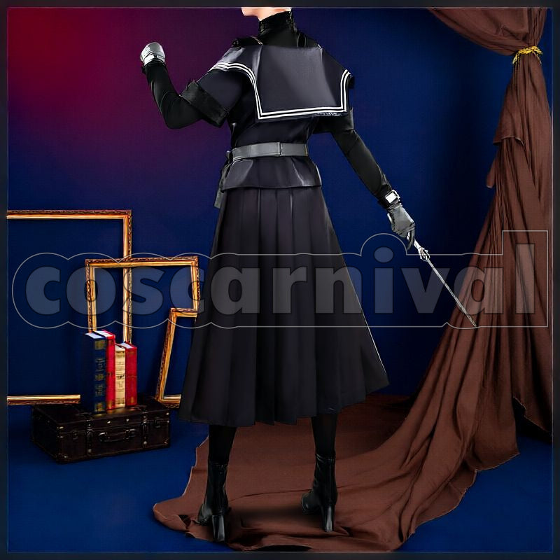 Irene The Adjudicatrix and Her Resolve Cosplay cosplay costume from Arknights, back view 1