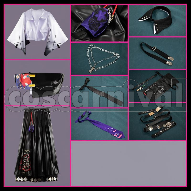 Kichisei Cosplay cosplay costume from Arknights, set view