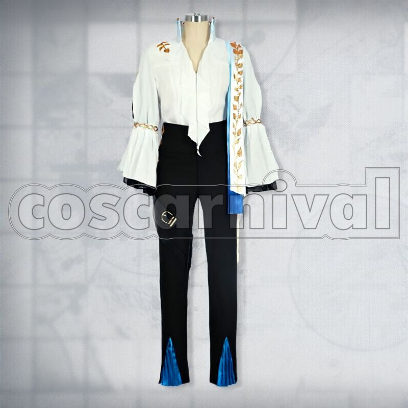 Lumen Ambience Synesthesia 2023: Wanted Cosplay cosplay costume from Arknights, wanted 9795 front view 4