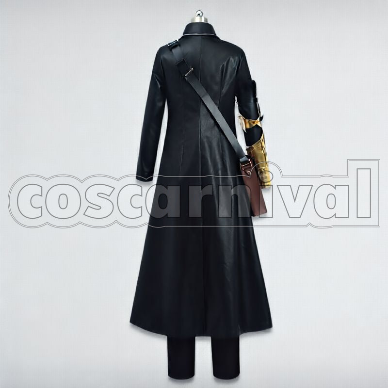 Młynar Cosplay cosplay costume from Arknights, back view 1