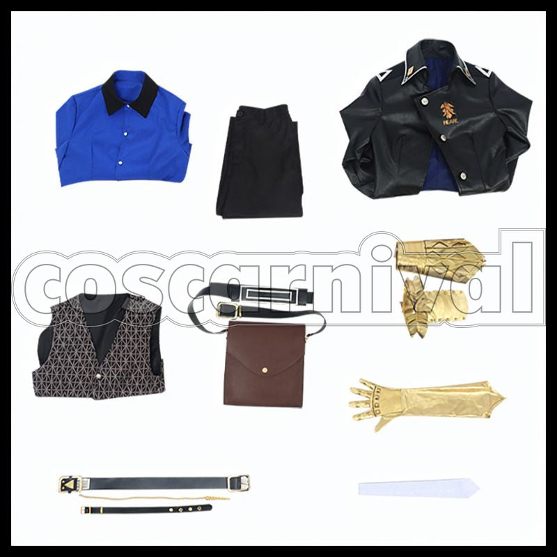 Młynar Cosplay cosplay costume from Arknights, set view