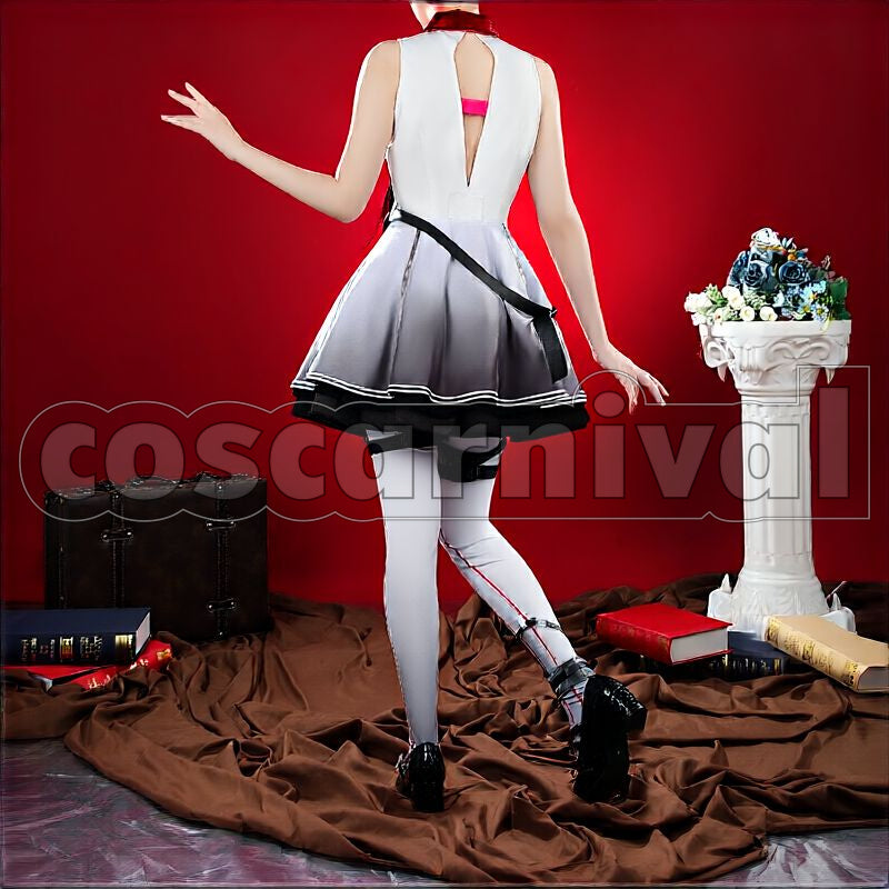 Nymph Cosplay cosplay costume from Arknights, back view
