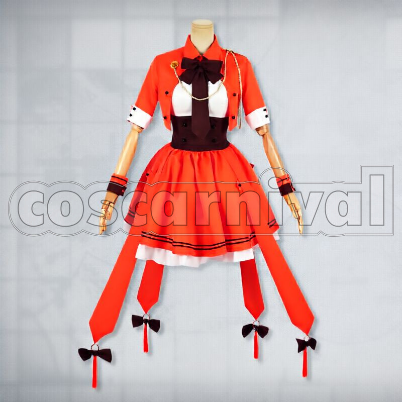 Pinecone Sing a Song Cosplay cosplay costume from Arknights, front view 2