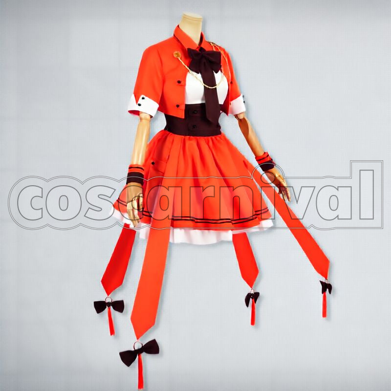 Pinecone Sing a Song Cosplay cosplay costume from Arknights, front view 3