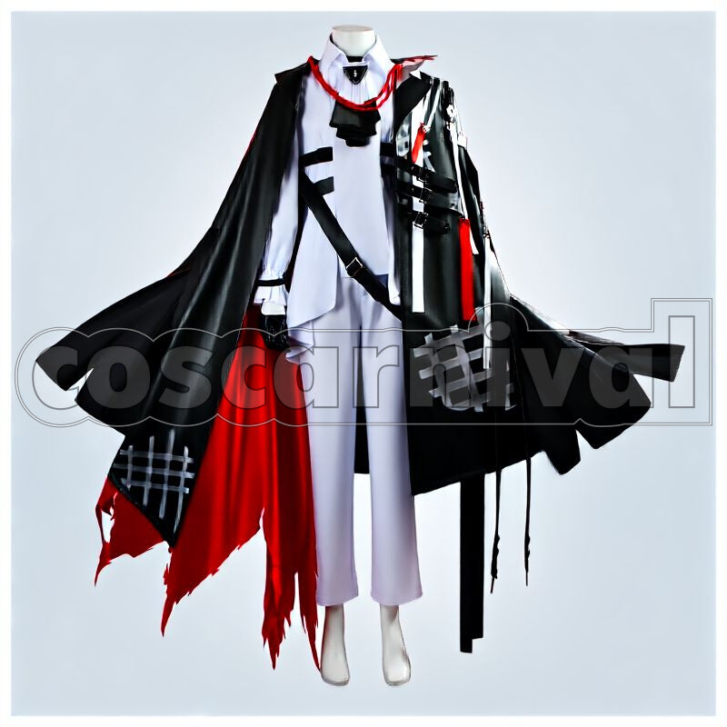 Sanguinarch Duq'arael Cosplay cosplay costume from Arknights, front view 1
