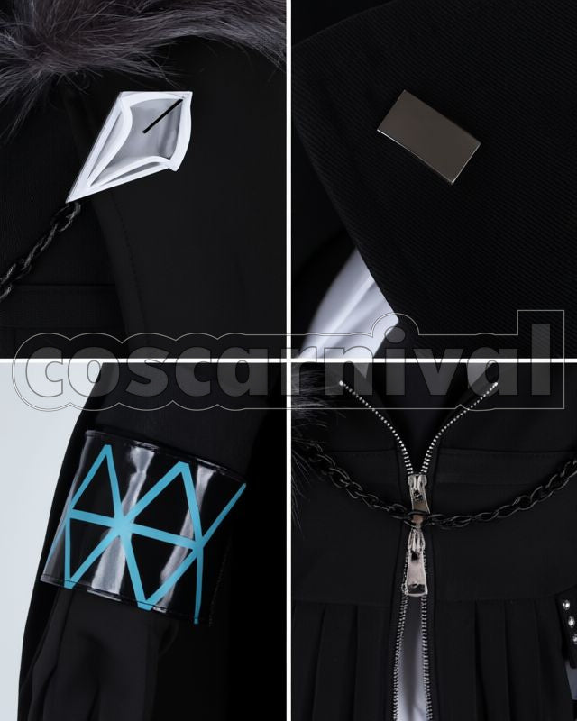 SilverAsh Guard Cosplay cosplay costume from Arknights, detail-10