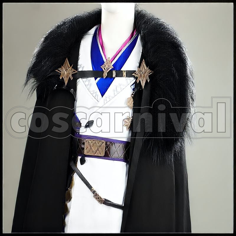 SilverAsh the Reignfrost Cosplay cosplay costume from Arknights, detail-1