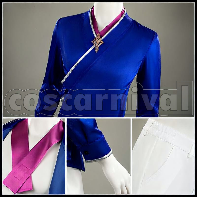 SilverAsh the Reignfrost Cosplay cosplay costume from Arknights, detail-7